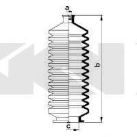 Пыльник, рулевое управление