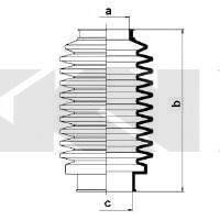 Пыльник, рулевое управление