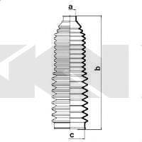 Пыльник, рулевое управление