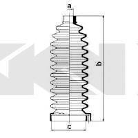 Пыльник, рулевое управление