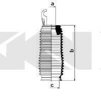 Пыльник, рулевое управление