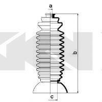 Пыльник, рулевое управление