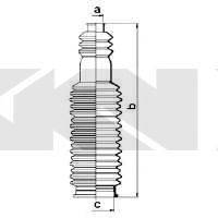 Пыльник, рулевое управление