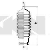 Пыльник, рулевое управление