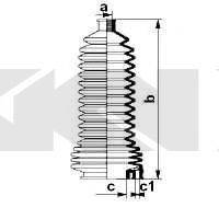 Пыльник, рулевое управление