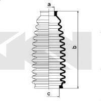 Пыльник, рулевое управление