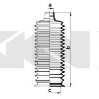 Пыльник, рулевое управление