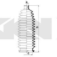 Пыльник, рулевое управление