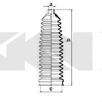 Пыльник, рулевое управление