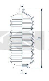 Пыльник, рулевое управление