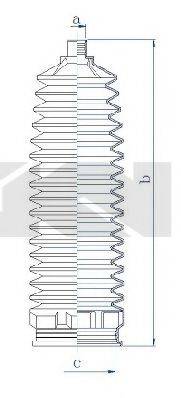 Пыльник, рулевое управление