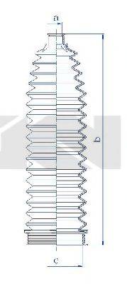 Пыльник, рулевое управление