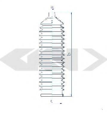 Пыльник, рулевое управление