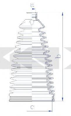 Пыльник, рулевое управление