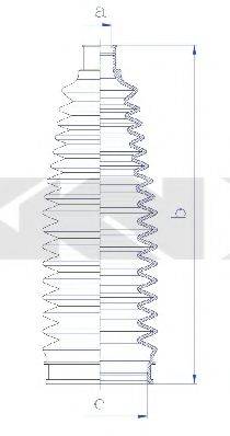 Пыльник, рулевое управление