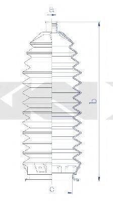 Пыльник, рулевое управление