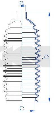Пыльник, рулевое управление