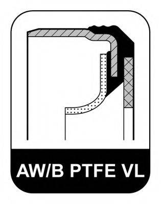 Уплотняющее кольцо, коленчатый вал; Уплотнительное кольцо