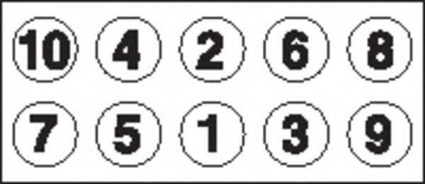 Комплект болтов головки цилидра