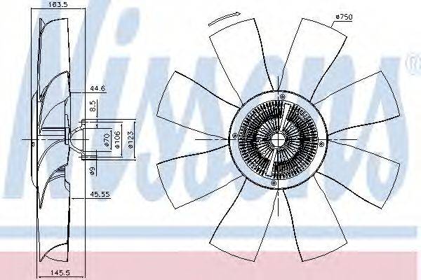 Вентилятор, охлаждение двигателя