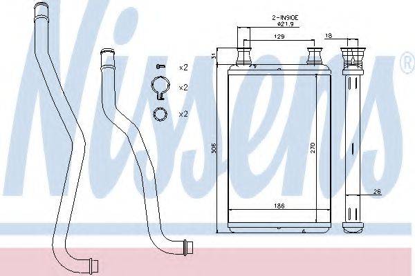Теплообменник, отопление салона