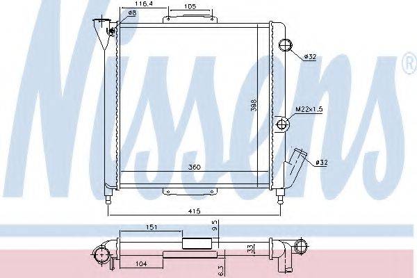 Радиатор, охлаждение двигателя