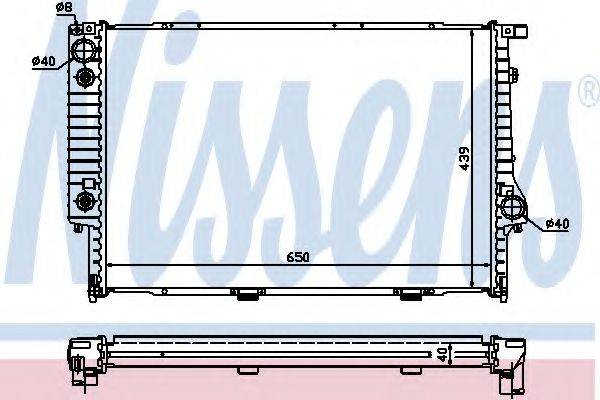 Радиатор, охлаждение двигателя