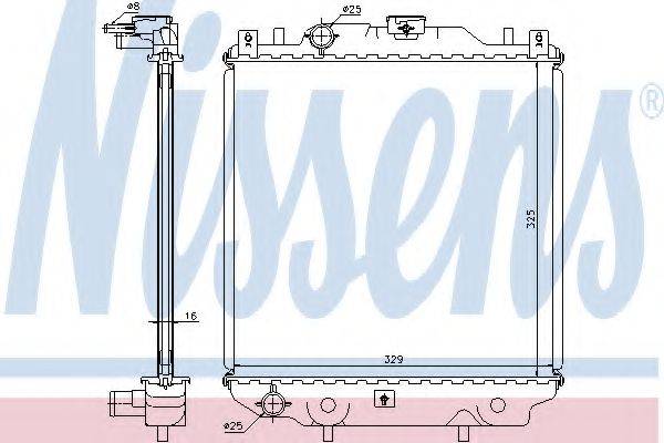 Радиатор, охлаждение двигателя