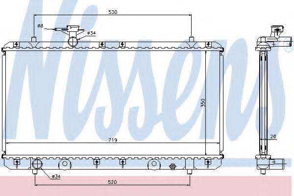Радиатор, охлаждение двигателя