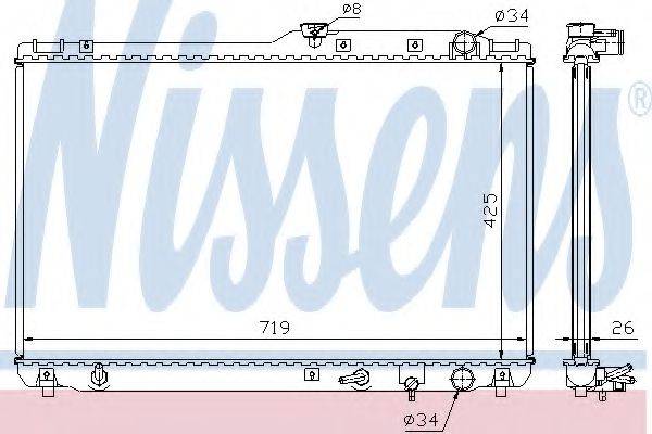 Радиатор, охлаждение двигателя
