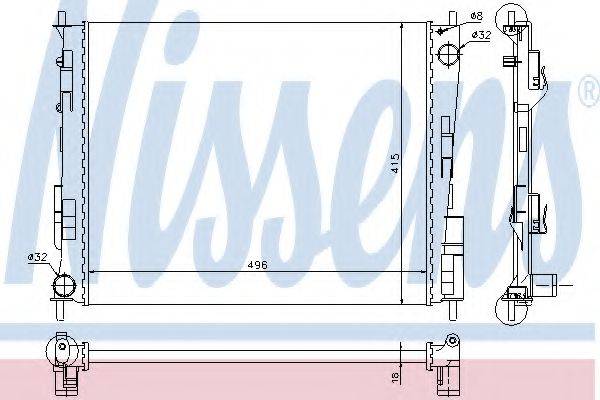 Радиатор, охлаждение двигателя