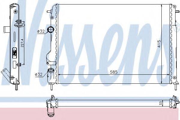Радиатор, охлаждение двигателя