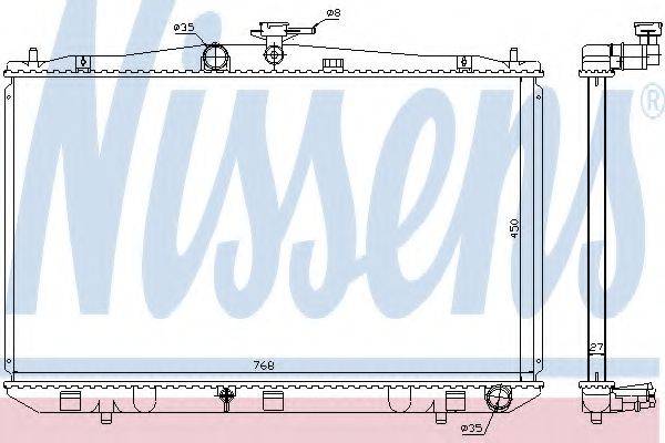 Радиатор, охлаждение двигателя