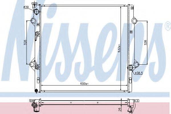Радиатор, охлаждение двигателя