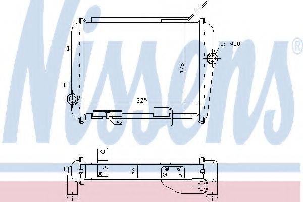 Радиатор, охлаждение двигателя