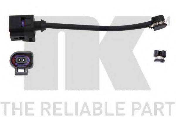 Сигнализатор, износ тормозных колодок