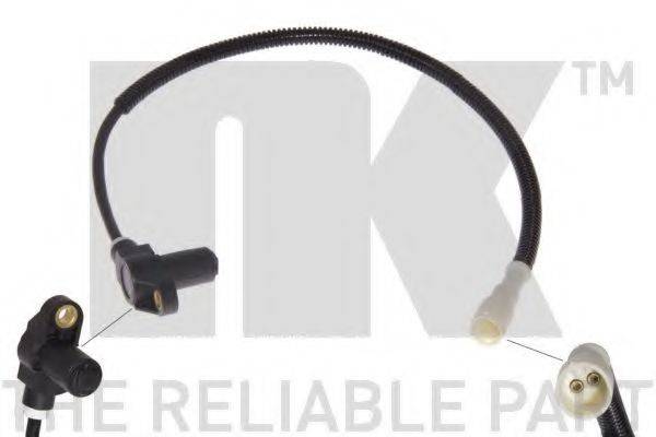 Датчик, частота вращения колеса