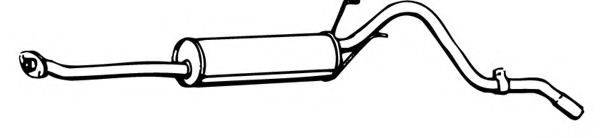 Глушитель выхлопных газов конечный