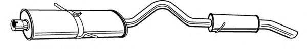 Глушитель выхлопных газов конечный