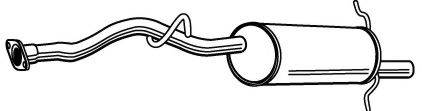 Глушитель выхлопных газов конечный