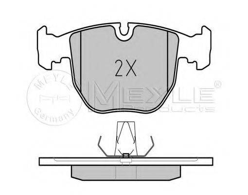 Комплект тормозных колодок, дисковый тормоз