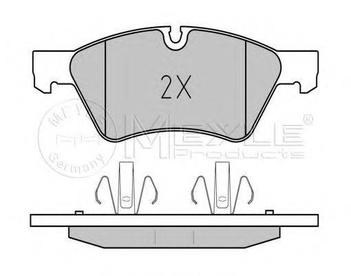 Комплект тормозных колодок, дисковый тормоз