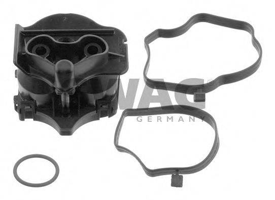 Маслосъемный щиток, вентиляция картера