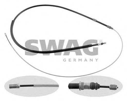 Трос, стояночная тормозная система