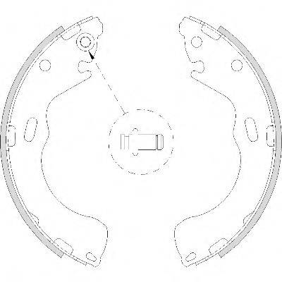 Комплект тормозных колодок