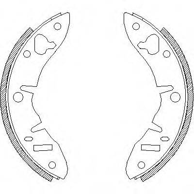 Комплект тормозных колодок