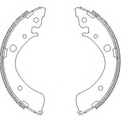 Комплект тормозных колодок