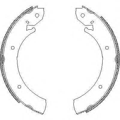 Комплект тормозных колодок