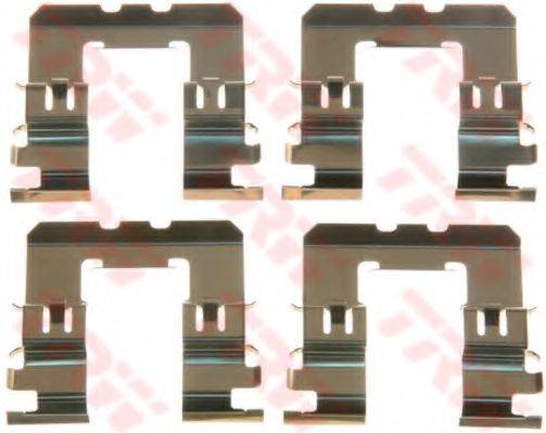 Комплектующие, колодки дискового тормоза