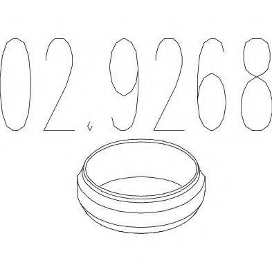 Уплотнительное кольцо, труба выхлопного газа